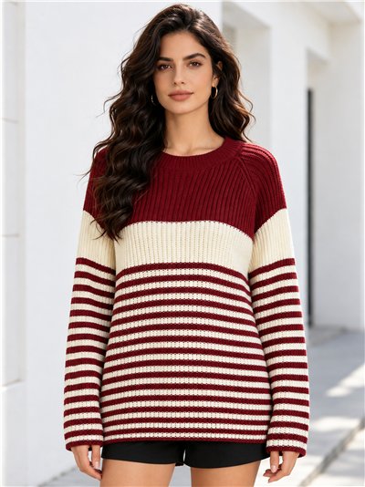 pull rayé