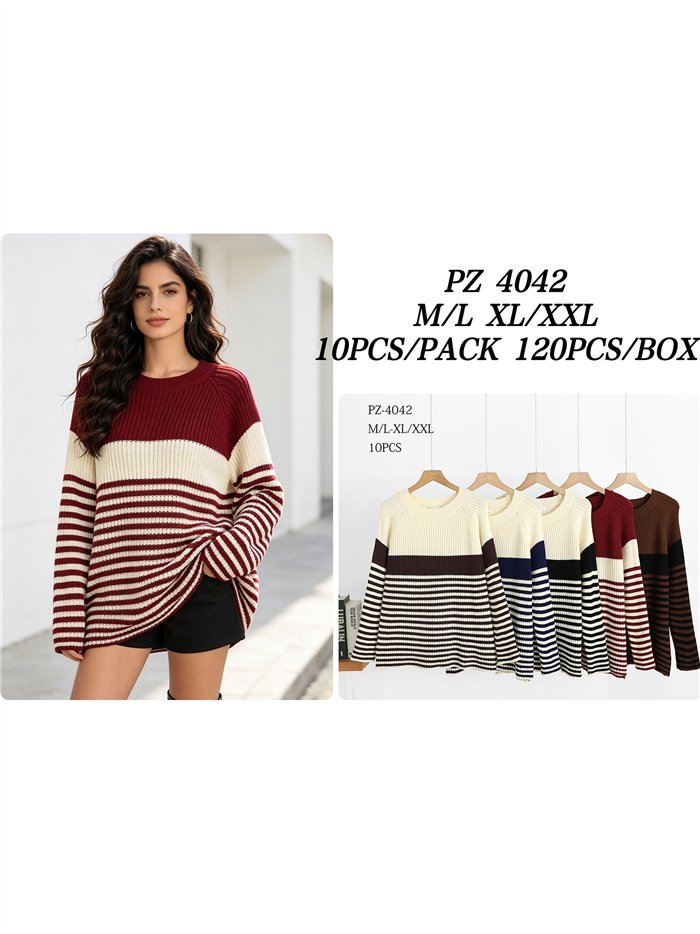 pull rayé