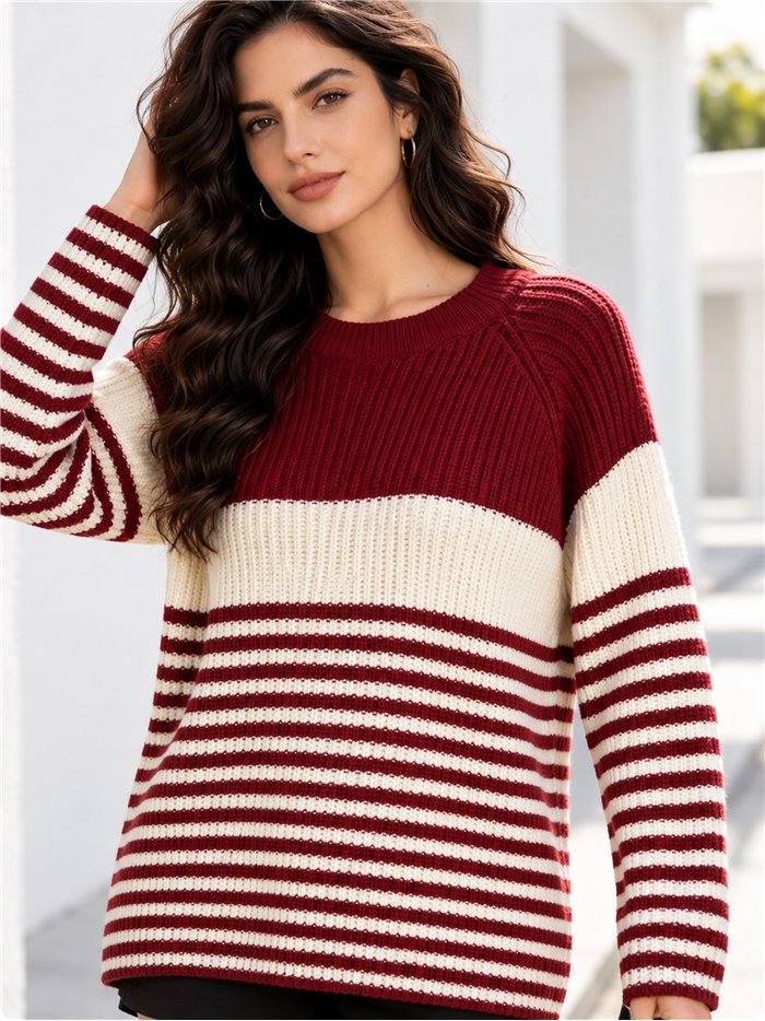 pull rayé