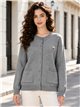 Veste en maille avec poches