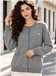Veste en maille avec poches