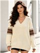 Jersey amplio cuello pico