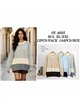 Jersey amplio color block