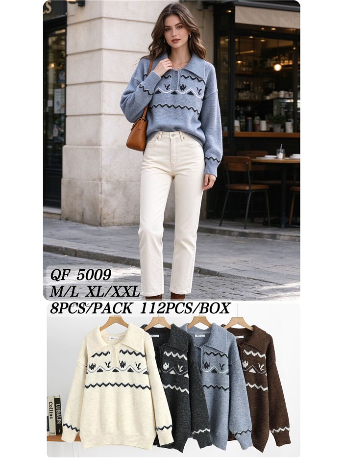 Poloshirt aus Jacquardstrick