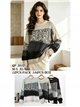 Jersey de punto efecto degradado