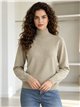 Jersey básico cuello alto