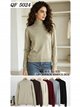 Jersey básico cuello alto