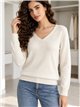 Jersey básico cuello pico
