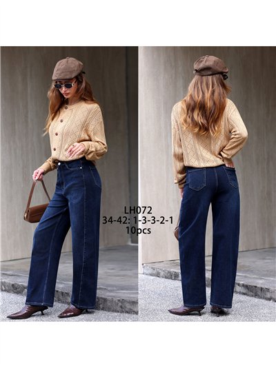 Jeans balloon azul oscuro 2