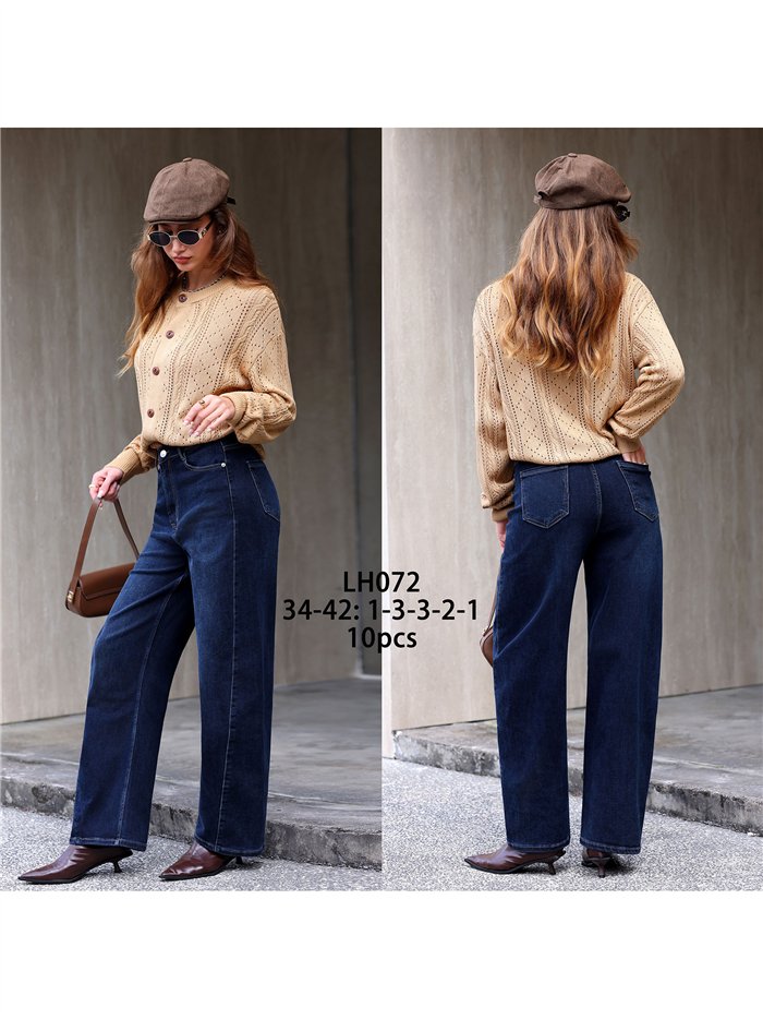 Jeans balloon azul oscuro