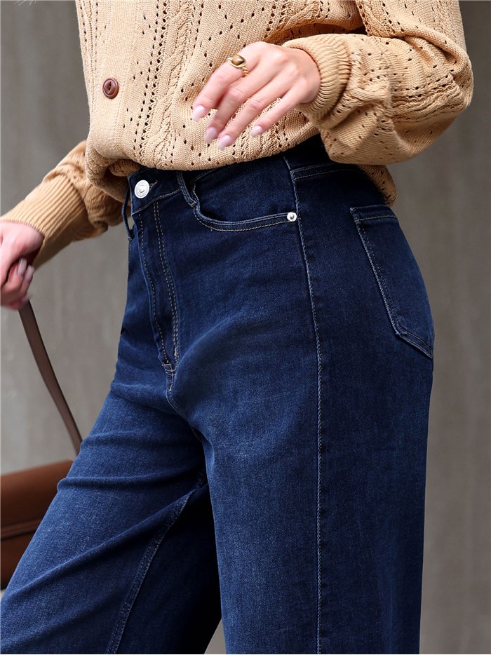 Jeans balloon azul oscuro