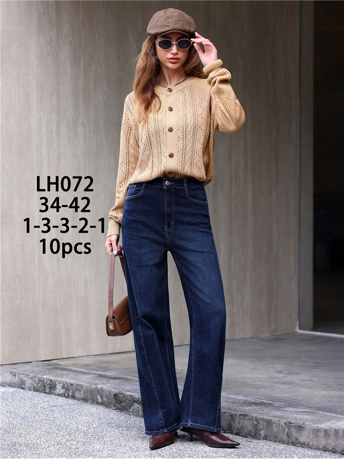 Jeans balloon azul oscuro