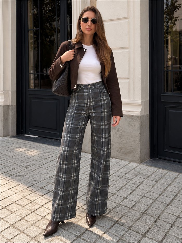 Jeans balloon cuadros