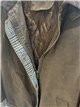 Chaqueta encerada cuello pana