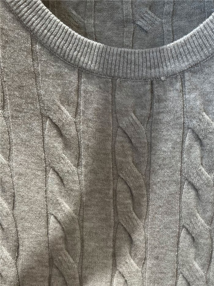 Zopfstrickpullover