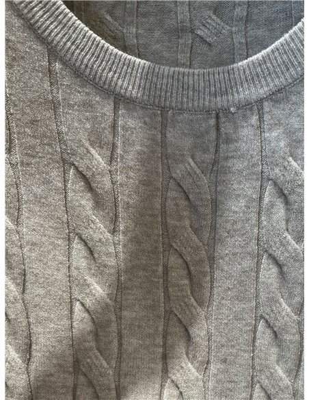 Zopfstrickpullover