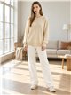 Jersey amplio con costura central