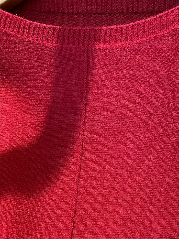 Jersey amplio con costura central