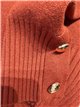 Rollkragenpullover mit seitlichen Knöpfen