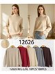 Rollkragenpullover mit Ziernähten