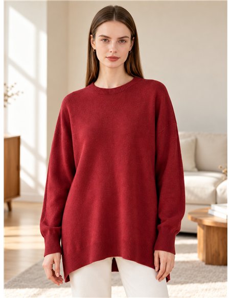 Jersey amplio con brillo