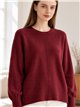 Jersey amplio con brillo de lentejuelas