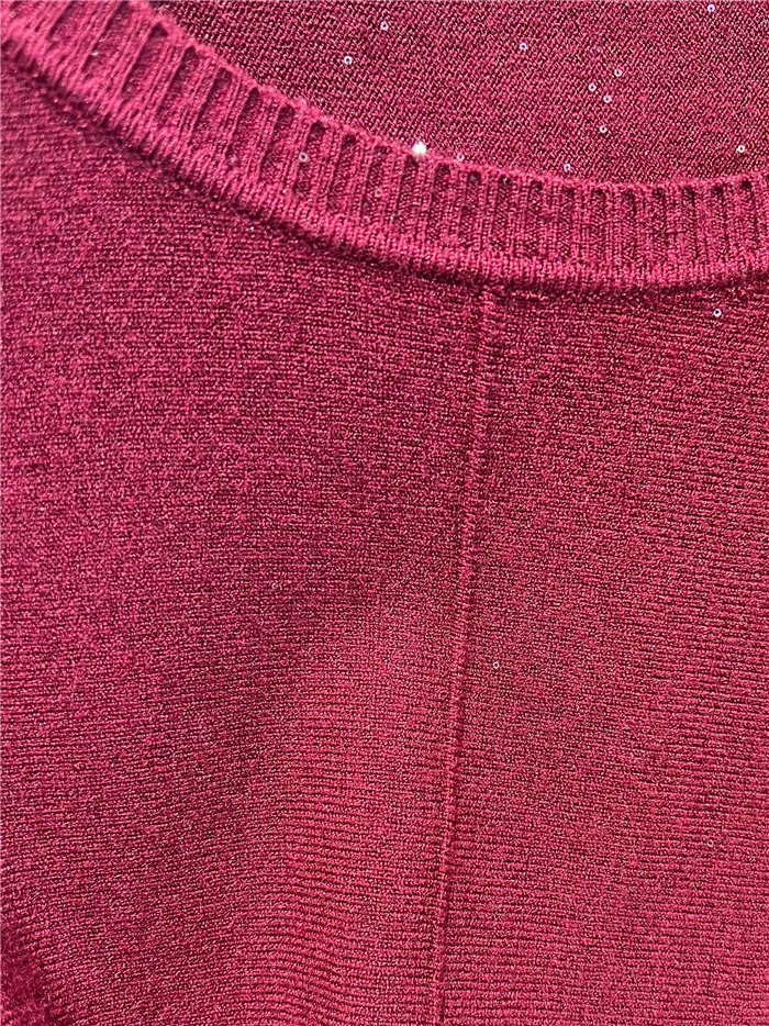 Jersey amplio con brillo de lentejuelas
