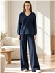 Conjunto jersey cuello pico y pantalón