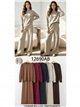 Conjunto jersey con botones laterales y pantalón
