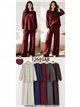 Conjunto jersey con bolsillos delanteros y pantalón