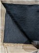 Jeans wide leg beige cintura con faja