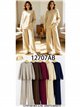 Conjunto jersey bajo desflecado y pantalón