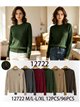Cable knit sweater with mini embroidery