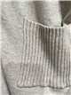 Conjunto jersey cuello alto con bolsillos y pantalón
