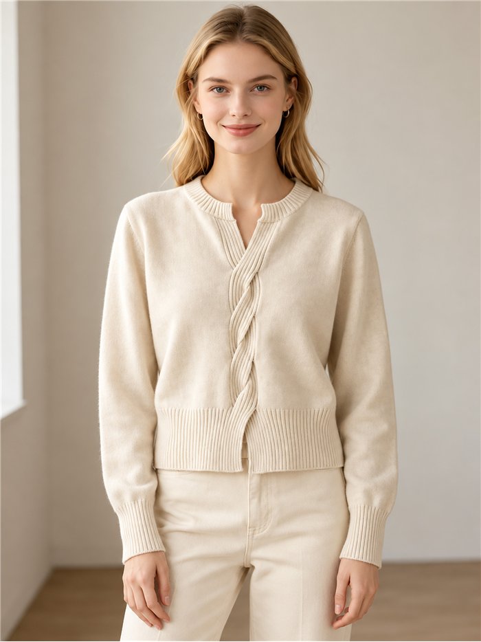 Jersey detalle trenzado