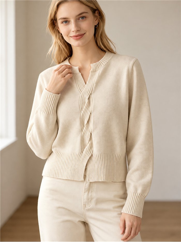 Jersey detalle trenzado