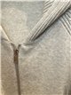 Giacca in maglia con cappuccio e cerniera