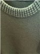 Pullover mit Taschen und Knopf