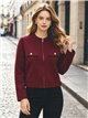 Giacca corta in maglia