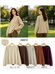 Relaxed button back sweater