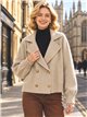 Giacca corta in maglia stile blazer