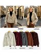 Giacca corta in maglia stile blazer
