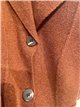 Giacca lunga in maglia stile blazer