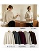 High neck knit sweater