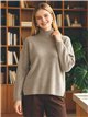 Oversized Rollkragenpullover