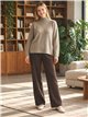 Oversized Rollkragenpullover