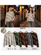 Diagonal gestreifter Pullover