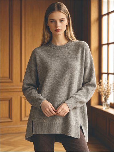 Jersey amplio con lentejuelas