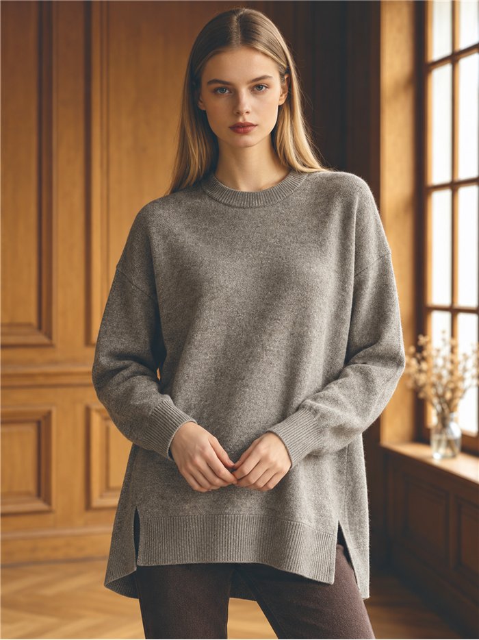 Jersey amplio con lentejuelas