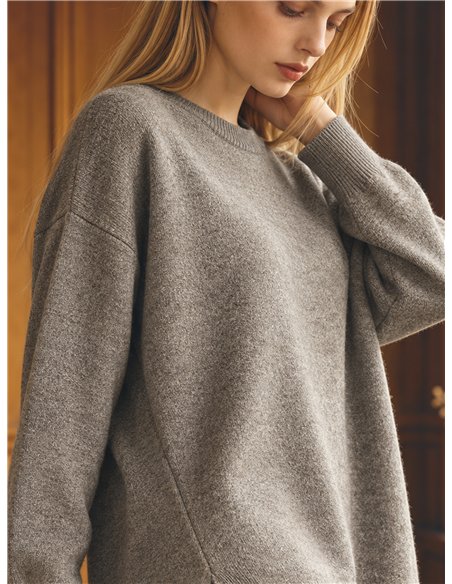 Jersey amplio con lentejuelas